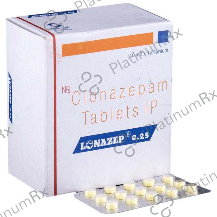 Lonazep 0.25 Tablet