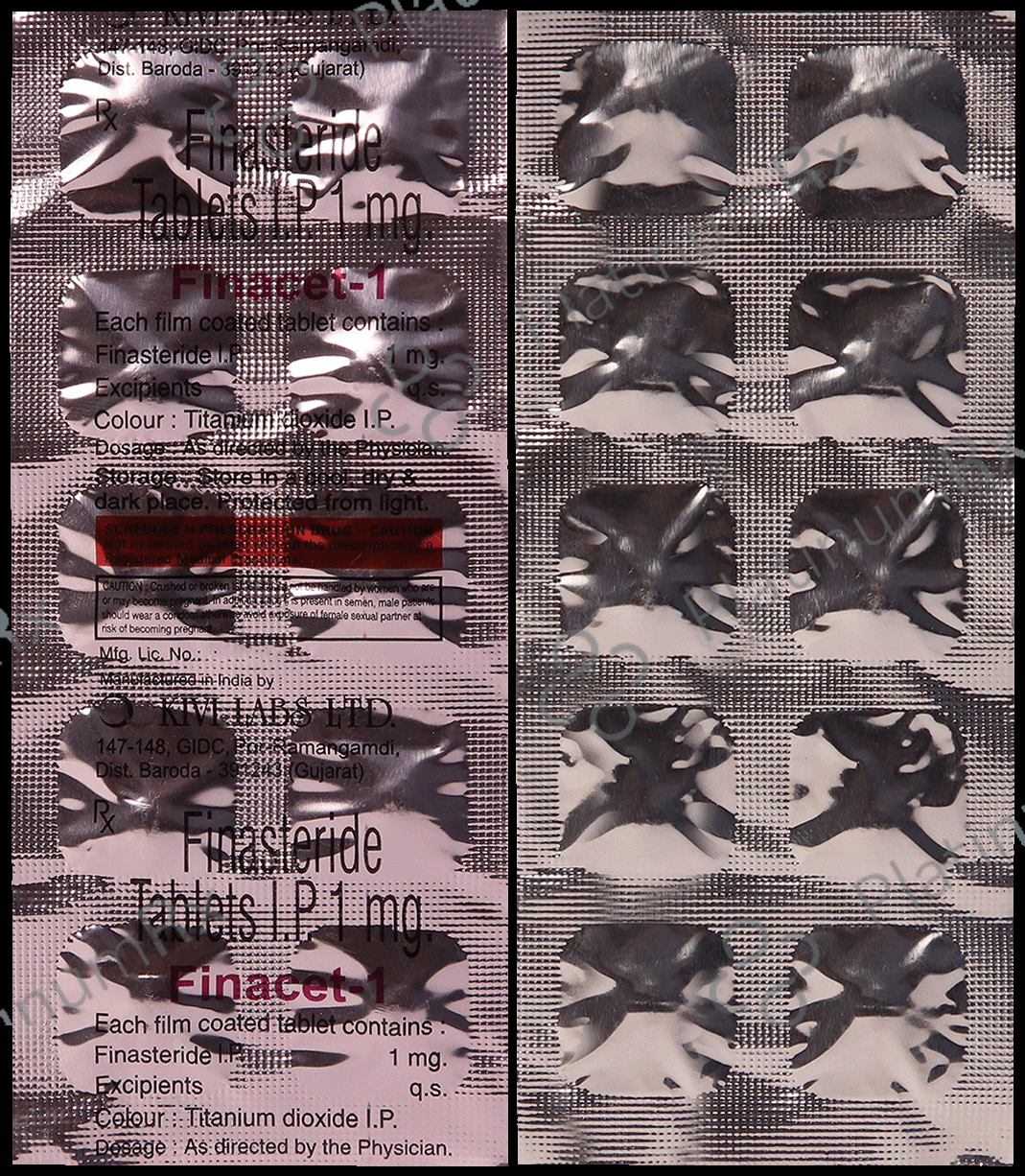Finacet 1mg Tablet