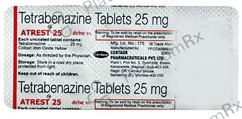 Atrest 25mg Tablet 10s