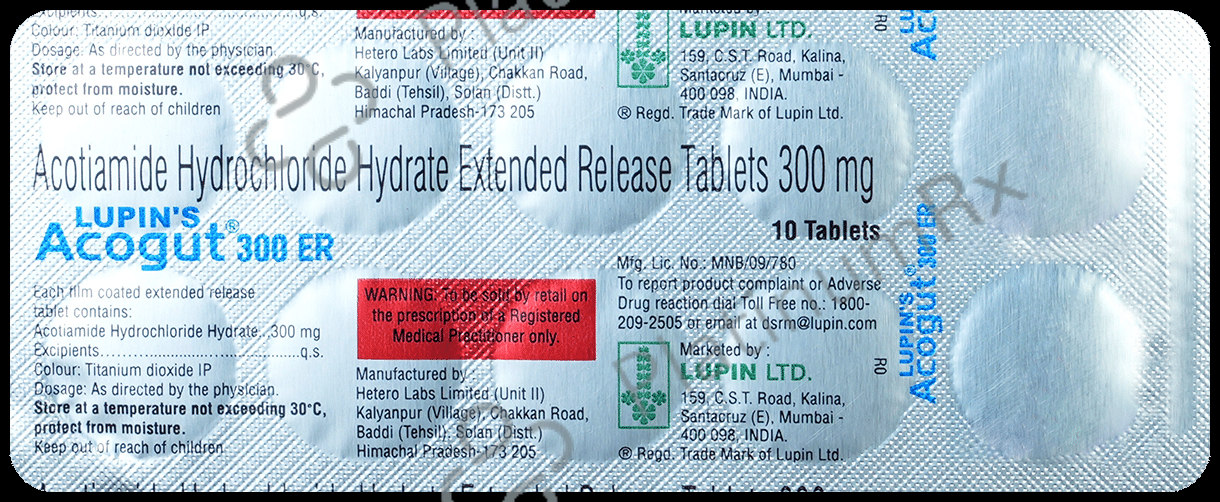 Acogut ER 300mg Tablet 10s