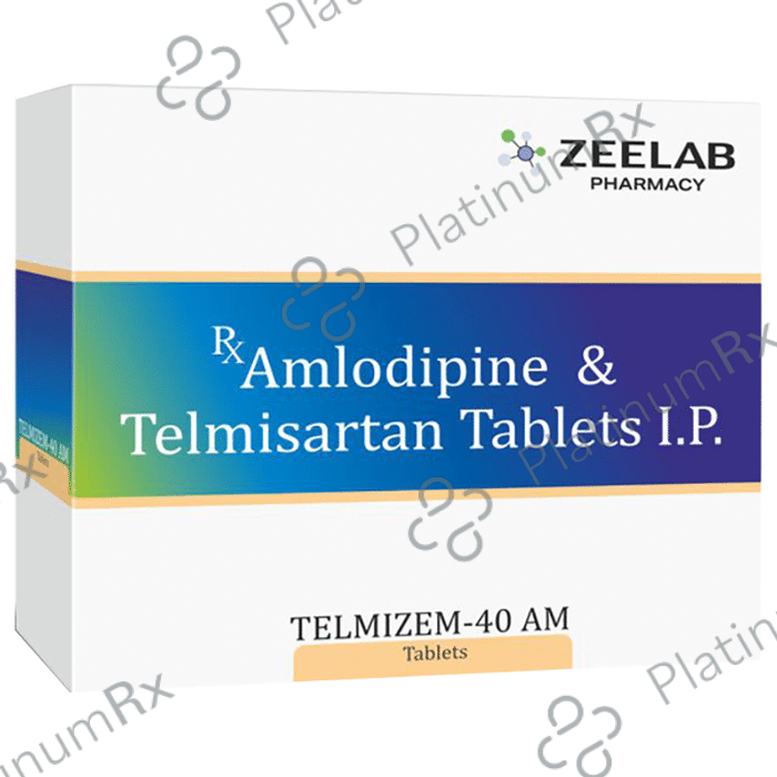 Telmizem 40 AM Tablet 10 Tablet