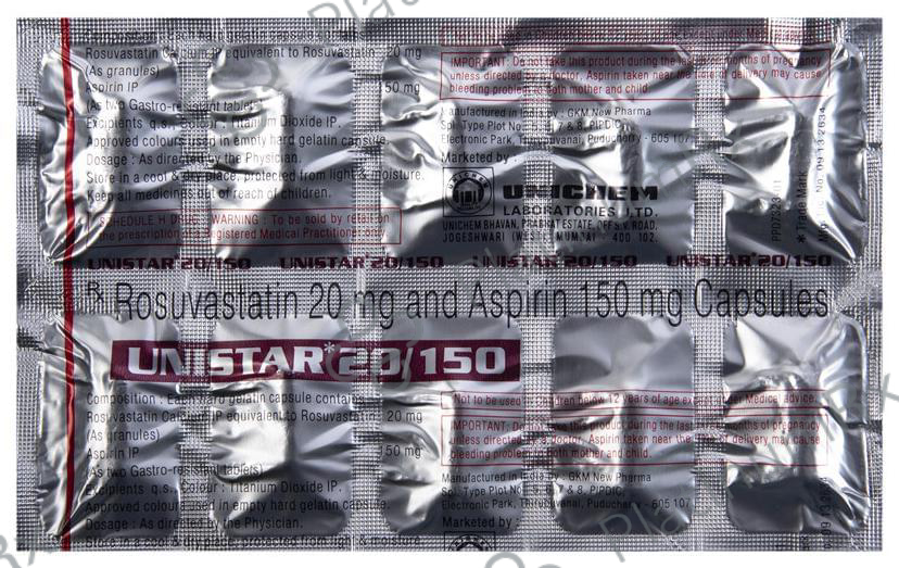 Unistar 20/150mg Capsule 10s