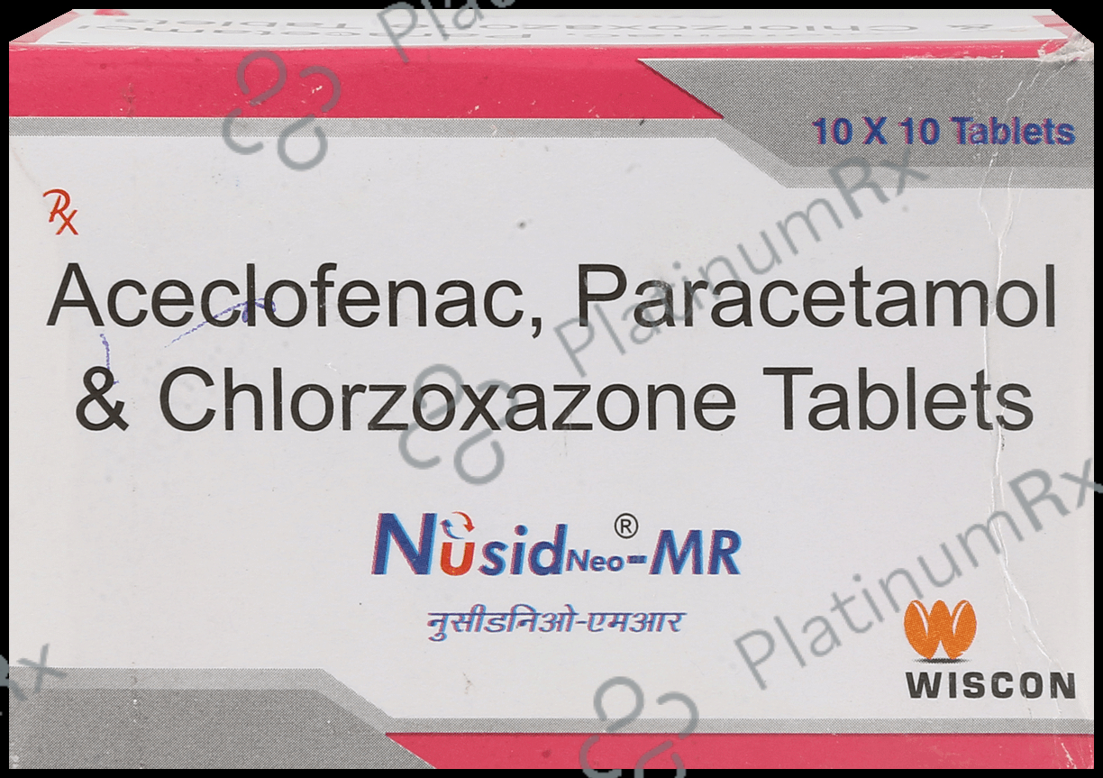 Nusid Neo MR 100/325/250mg Tablet 10s