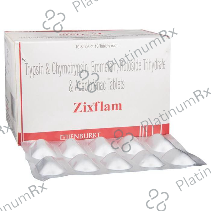 Zixflam Tablet 10s