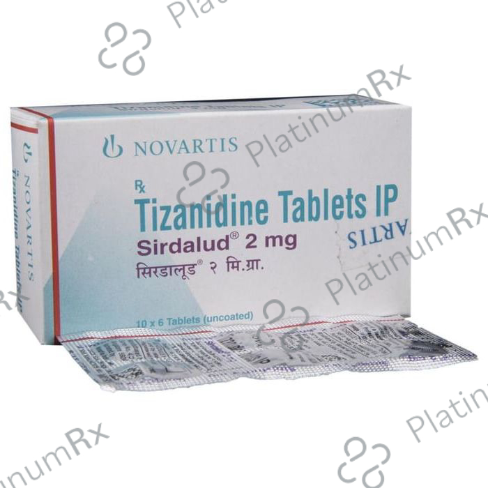 Sirdalud 2mg Tablet