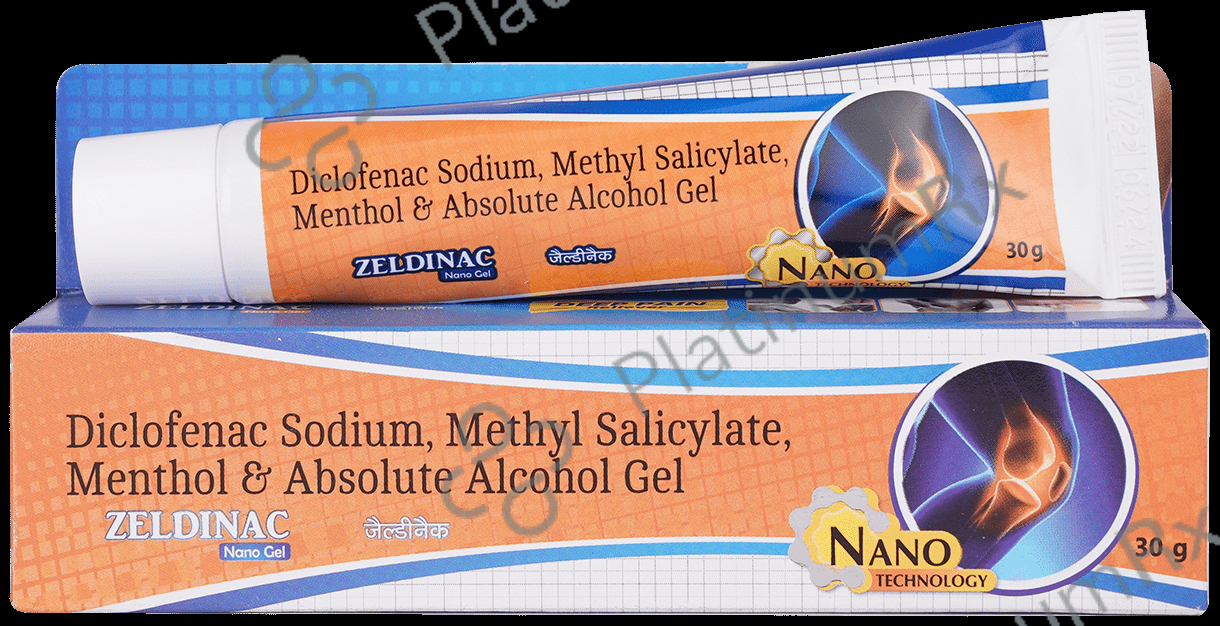 Zeldinac Nano 1% Gel 30gm