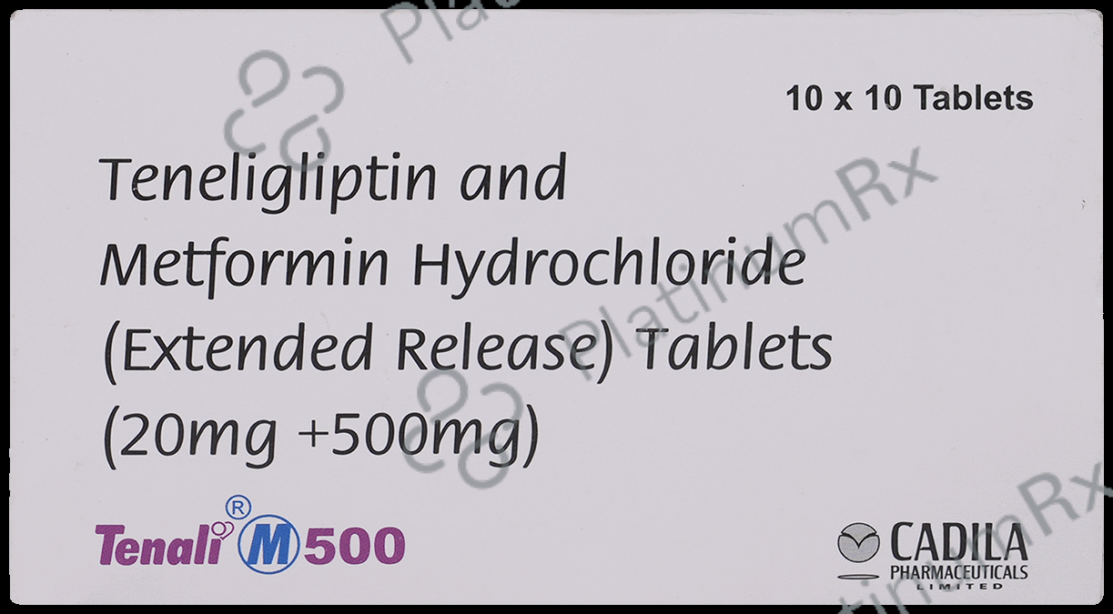 Tenali M 500/20mg Tablet ER 10s