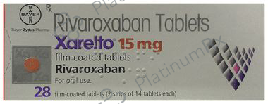 Xarelto 15mg Tablet 28 Tablet