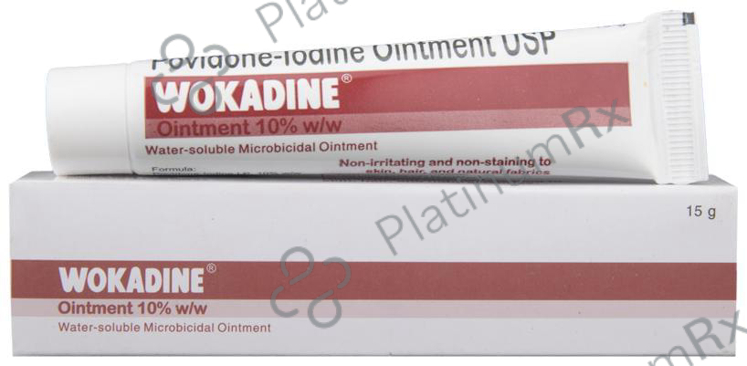 Wokadine 10% Ointment 15gm