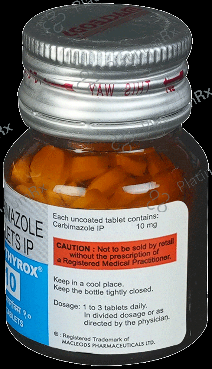 Anti Thyrox 10mg Tablet 100s