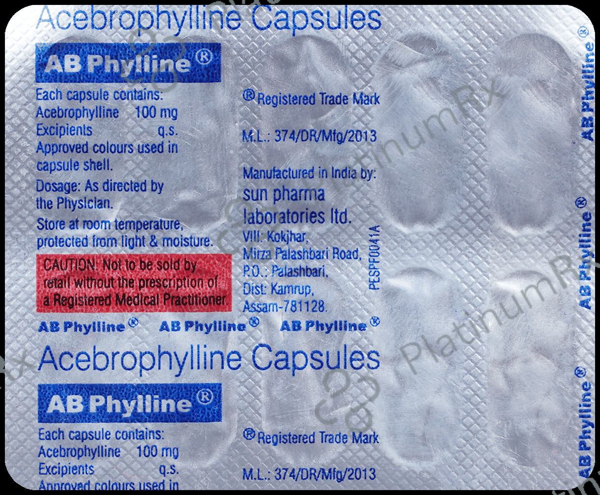 Abphylin 100mg Capsule