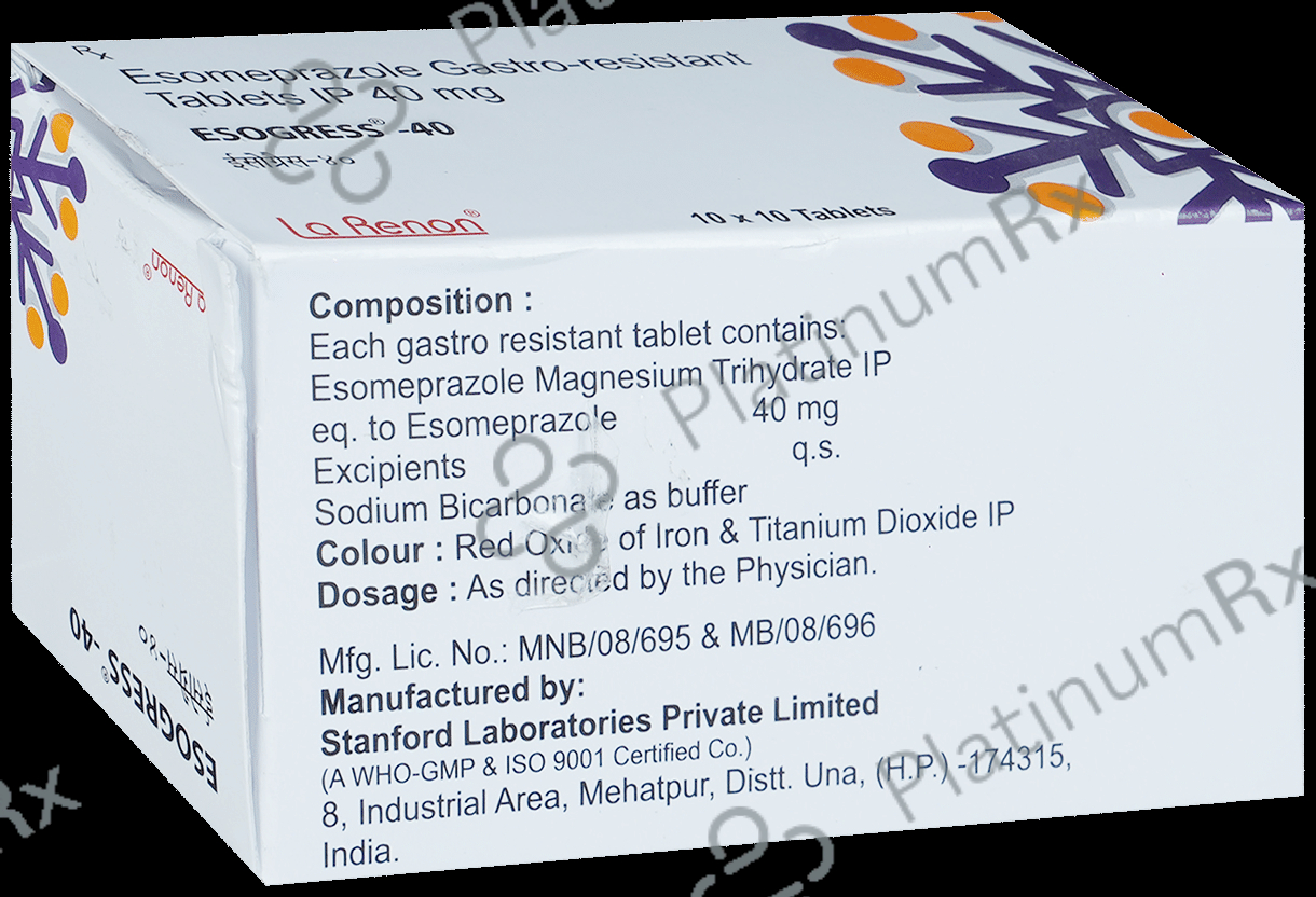 Esogress 40 Tablet