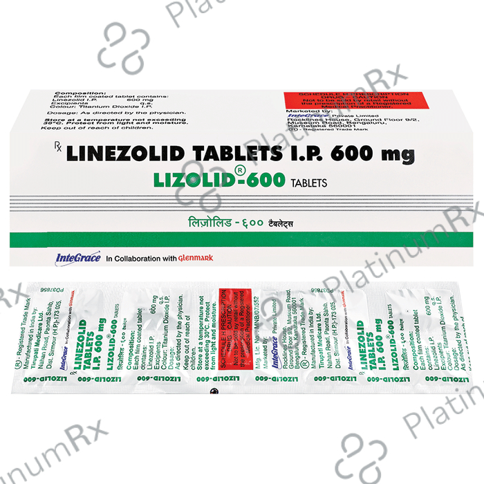 Lizolid 600mg Tablet 10s