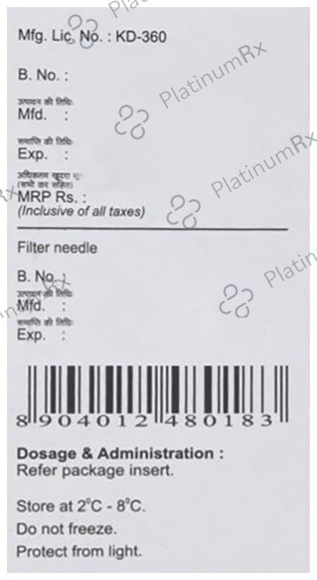 AMPHOLIP 10 MG INJECTION