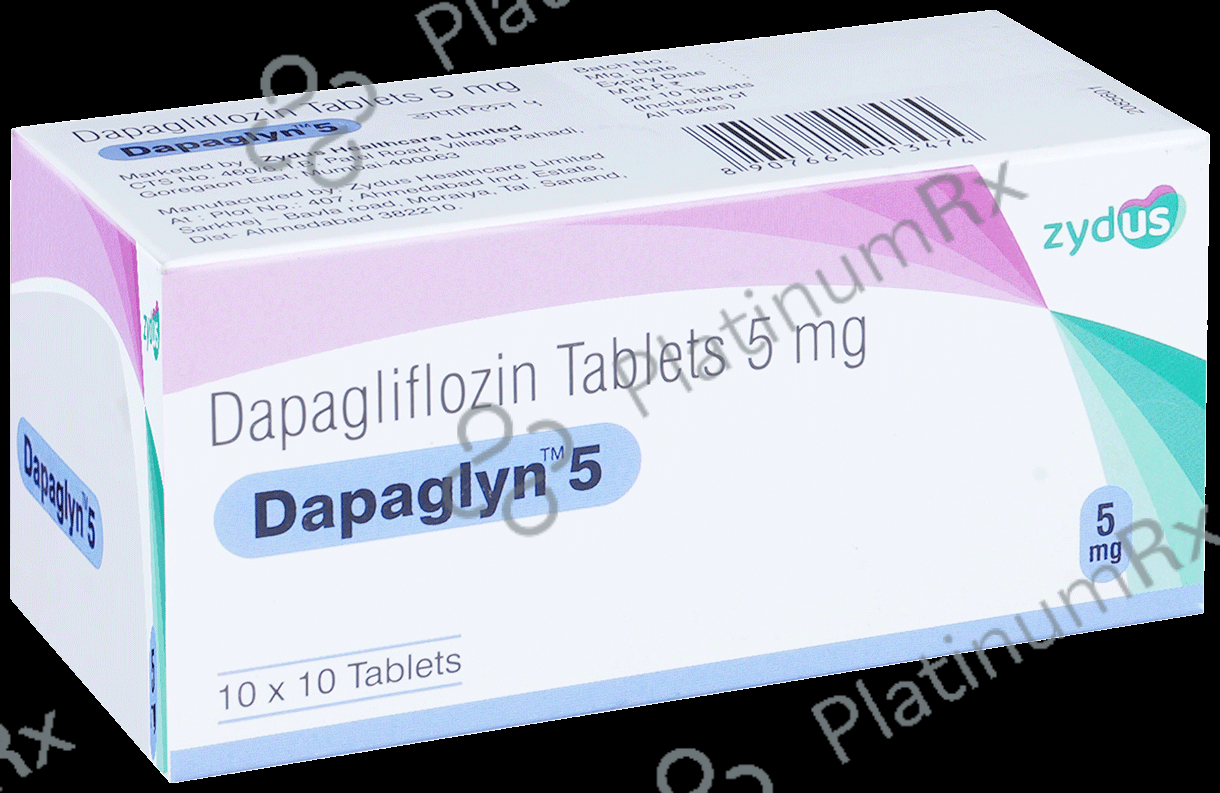 Dapaglyn 5mg Tablet 10s