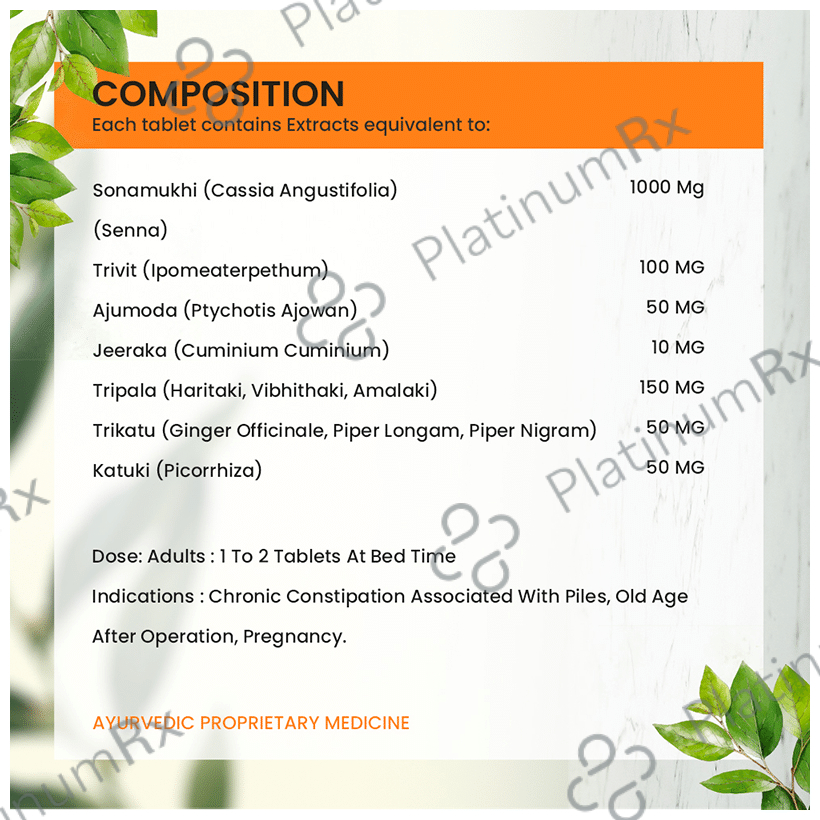 Alopa Alopalax Constipation Relief Tablet (10 Each)
