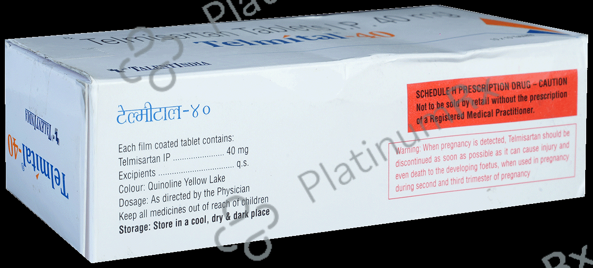 Telmital 40 Tablet