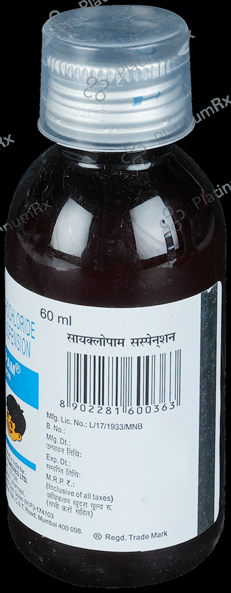 Cyclopam 10/40mg Oral Suspension 60ml