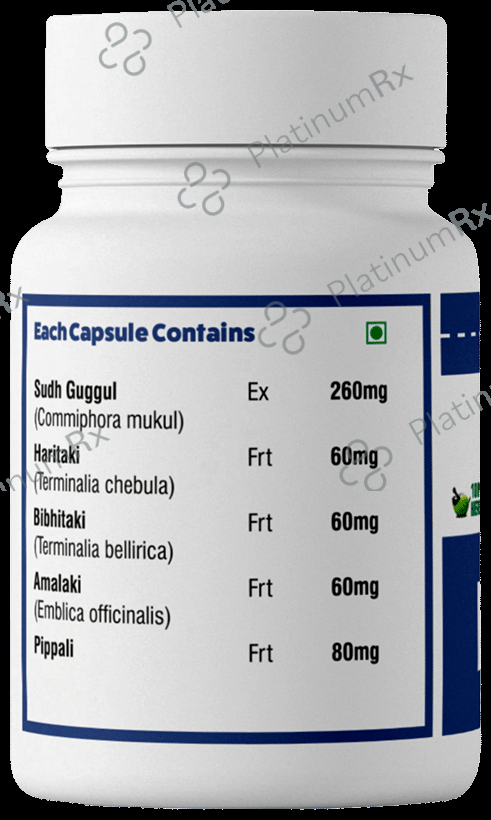 Cureayu Piles Cure Ayurvedic Capsule - Bawasir - Eases bowel movement - Soothes Anal Irritation-100 % Herbal