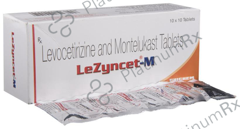 Lezyncet M 5/10mg Tablet 10s