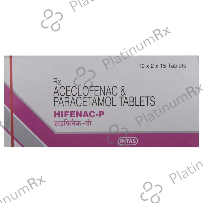 Hifenac P 100/325mg Tablet 15s