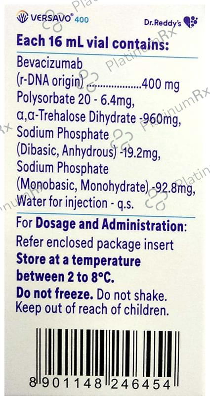 Versavo 400 Solution for Infusion 16ml