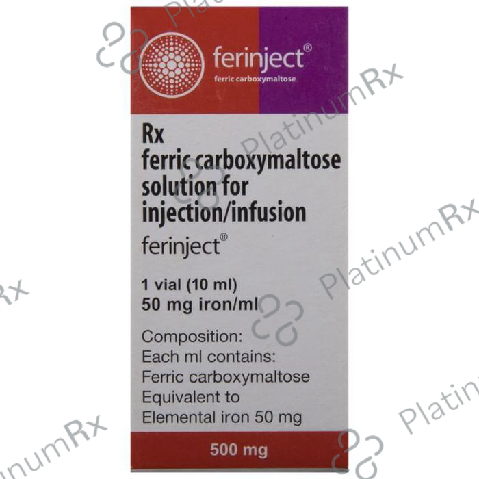 Ferinject 50mg Solution for Injection 10ml
