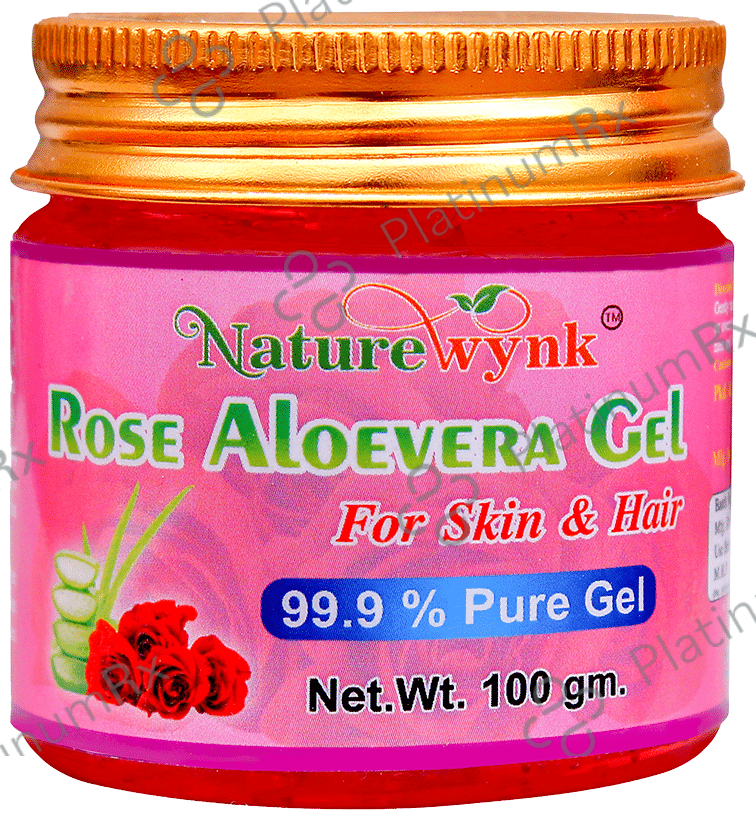Nature Wynk Rose Aloe Vera Gel 100 gm