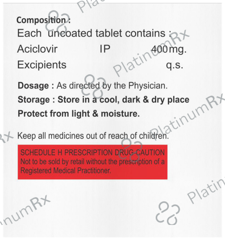 Aclovil 800 Tablet