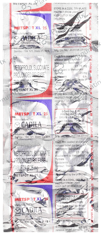 Metspot XL 25 Tablet