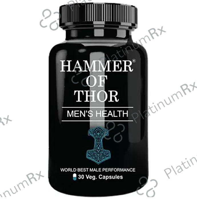 Hammer of Thor Men's Health Veg Capsule 60 vegicaps