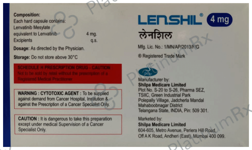 Lenshil 4mg Capsule
