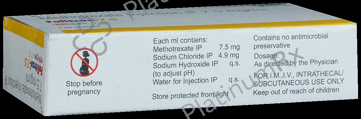 Folitrax 7.5mg Injection 1ml