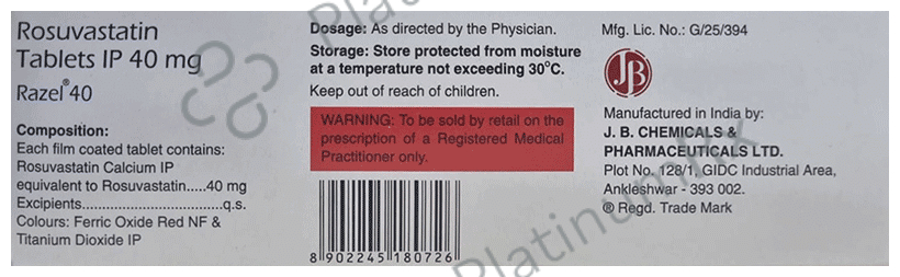Razel 40mg Tablet 10s