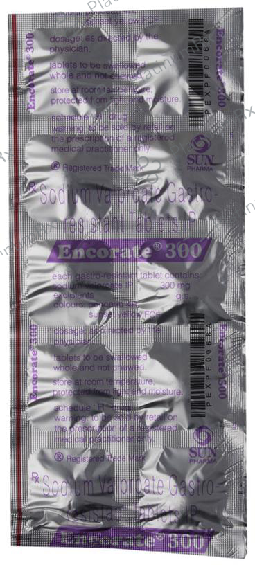 Encorate 300mg Tablet CR 10s