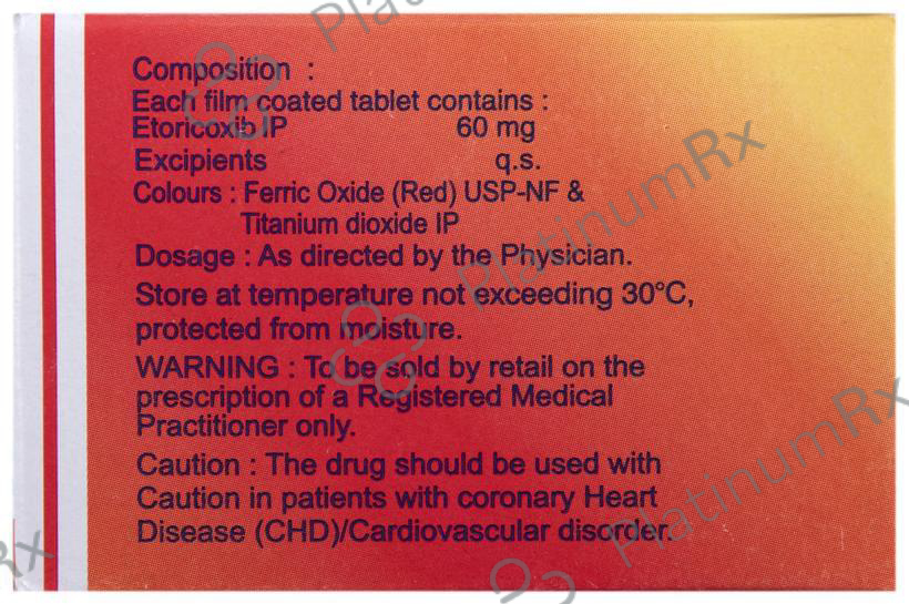 Etrobax 60mg Tablet 10s