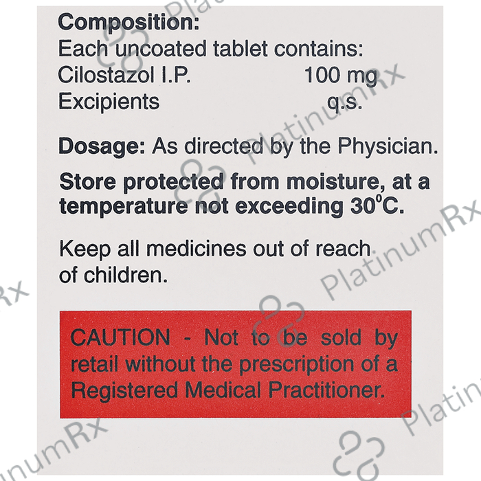 Stiloz 100mg Tablet 15s