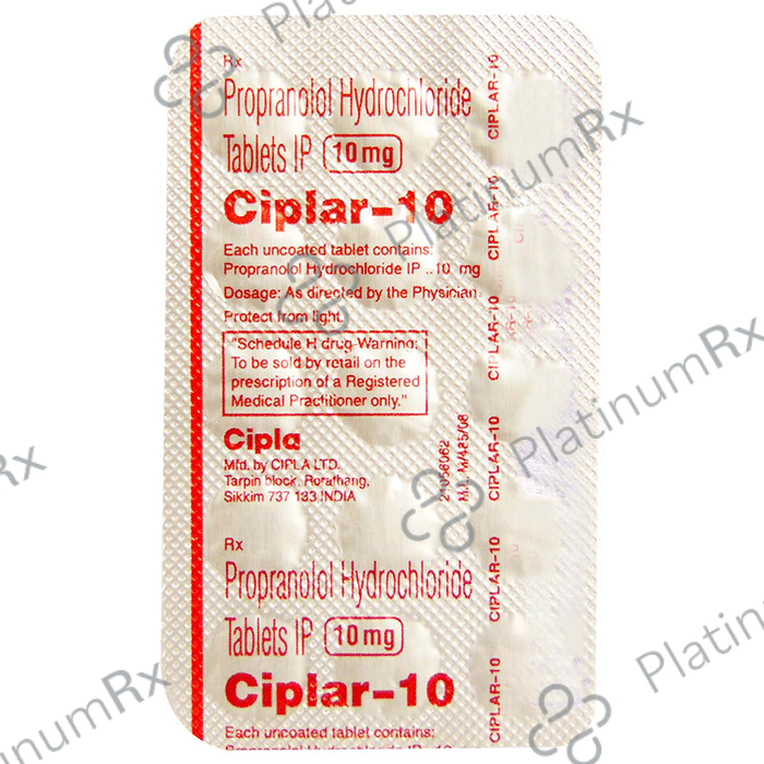 Ciplar 10mg Tablet 15s