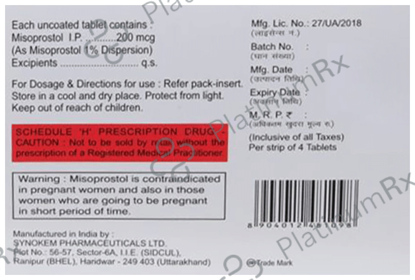 Miso-Gyn 200 Tablet