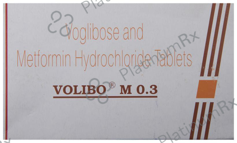 Volibo M 0.3/500mg Tablet 10s