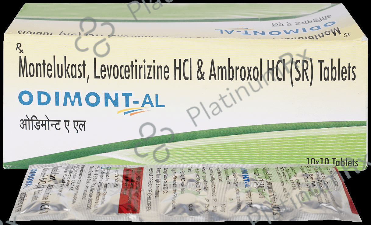 Odimont AL 75/5/10mg Tablet 10s