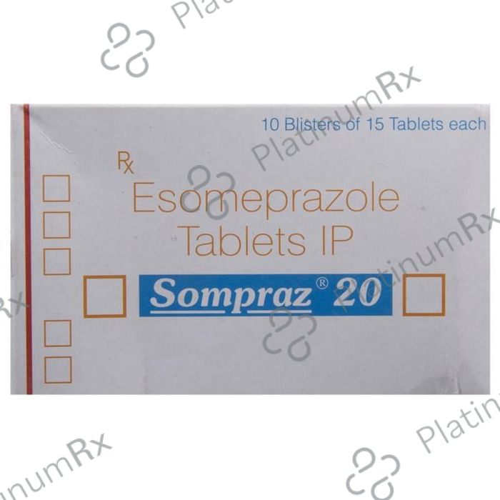 Sompraz 20mg Tablet 15s