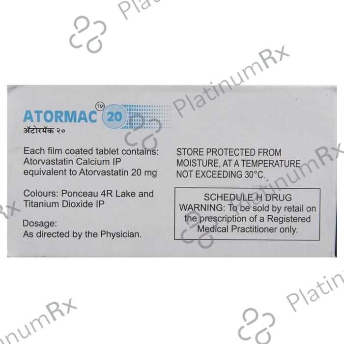 Atormac 20mg Tablet 10s