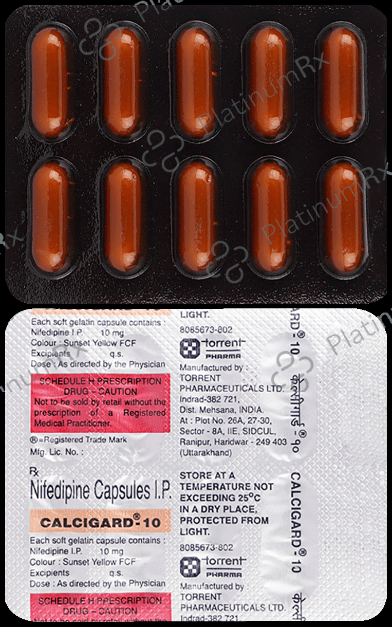 Calcigard 10 Capsule