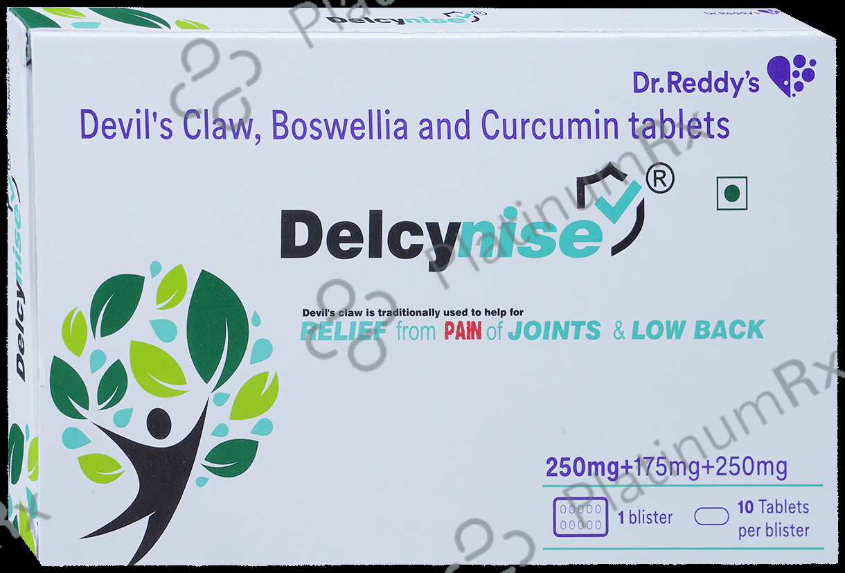 Delcynise Tablet - For Relief from Joint & Low Back Pain