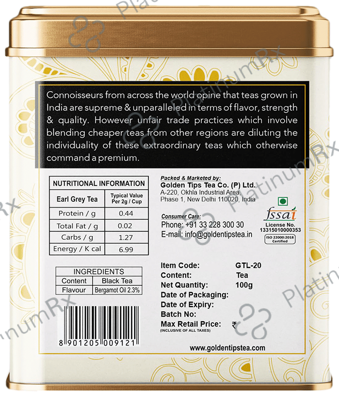 Golden Tips Earl Grey Tea