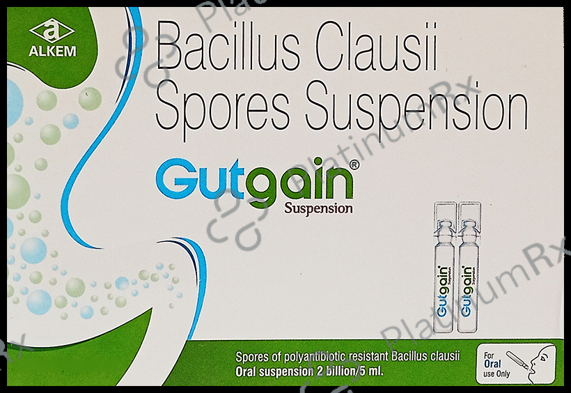 Gutgain Oral Suspension (5ml Each) 10s