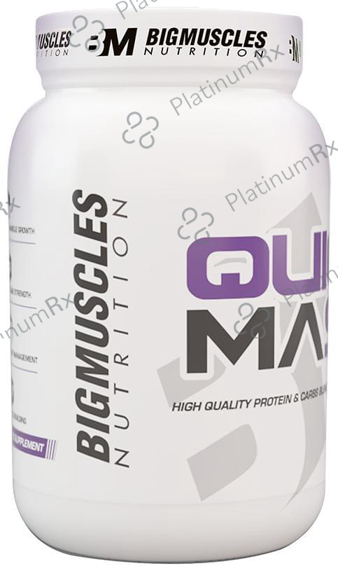 Big Muscles Quick Mass Strawberry 2 lb