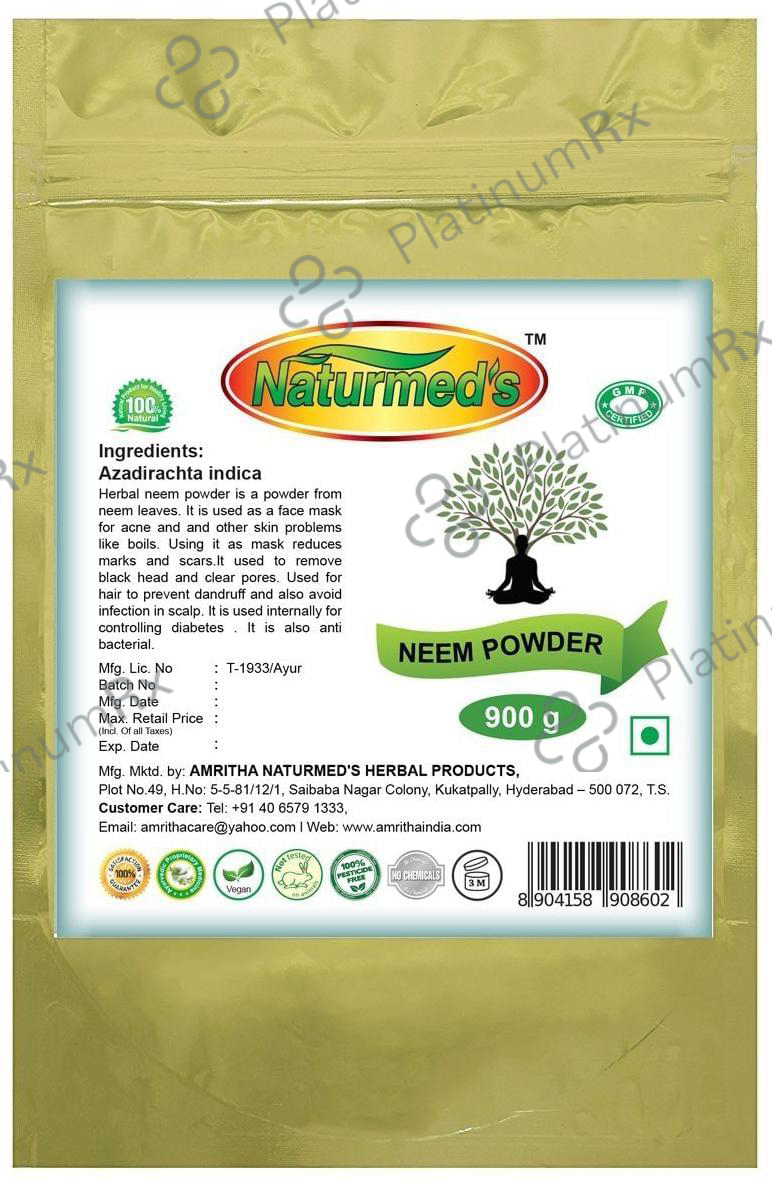Naturmed's Neem Powder 900 gm
