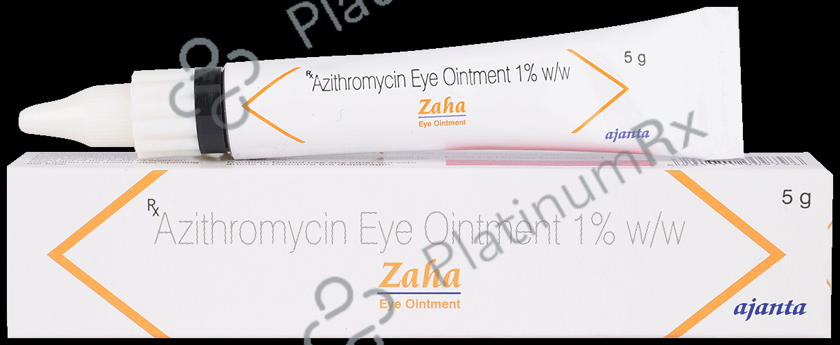 Zaha Eye 1% Ointment 5gm
